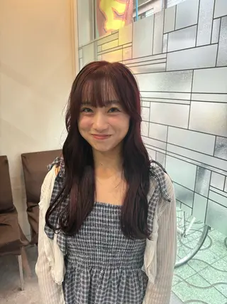 カラー 艶髪🥣透明感カラー 🫧前田奈津実のヘアスタイル