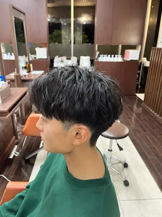 ショート メンズ AROH men's cut&men's perm 船橋店所属・🧊メンズ特化🧊 高木航希のヘアスタイル