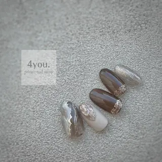 ネイル nail salon ４ｙｏｕ．のネイルデザイン