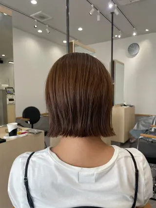 ミディアム カラー SOYON豊田市駅店所属・髪質改善/ 上村旺武のヘアスタイル