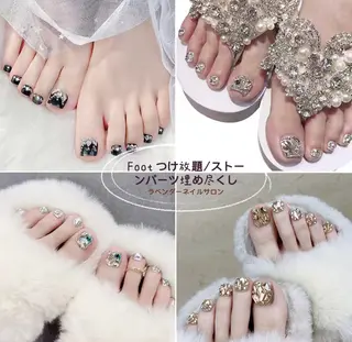 ネイル ラベンダー💖日暮里 ルル💖ネイルのネイルデザイン