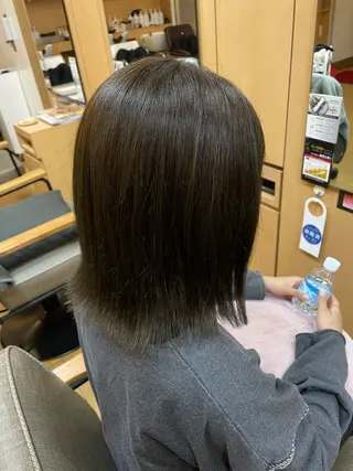 ミディアム カラー 髪質改善・韓国ヘア 🤍中西麻友🤍のヘアスタイル