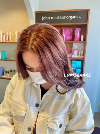 ロング カラー 渡辺 瑠美のヘアスタイル