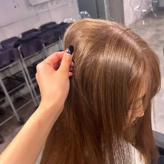 ロング カラー IS所属・横浜美容室/透明感 カラー/レイヤーのヘアスタイル