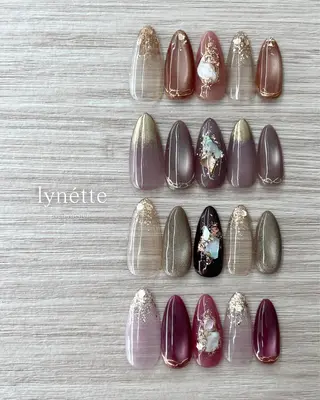 ネイル lynétte 那覇ネイルサロンのネイルデザイン