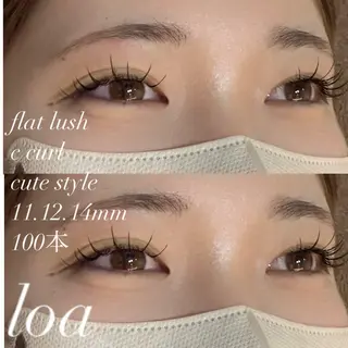 マツエク・マツパ loa🦋/幸町店/ 賀谷佳美のマツエク・マツパデザイン