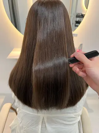 ロング 透明感カラー/艶髪/ 高城潤也のヘアスタイル