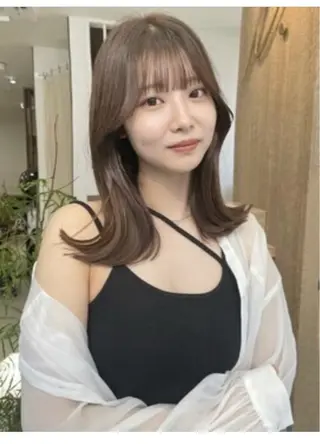 セミロング view blue所属・ボブ／ショート 似合わせだいすけのヘアスタイル