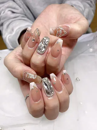 ネイル ラベンダー💖日暮里 ルル💖ネイルのネイルデザイン