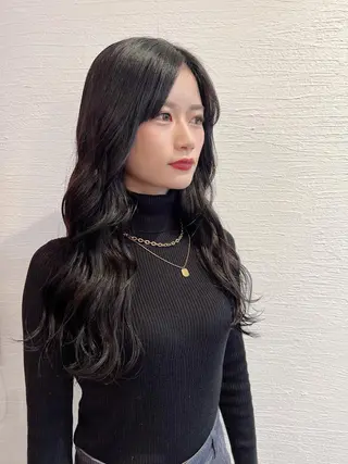 ロング Strawberry所属・原田 志保のヘアスタイル