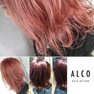 ミディアム カラー ヘアアレンジ ワタイショウタ 髪質改善✨眉毛サロンのヘアスタイル