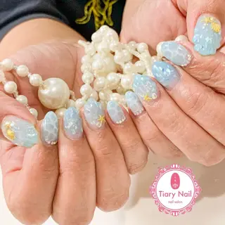 ネイル 💗🪽Tiary Nail🪽💗のネイルデザイン