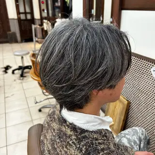 ショート メンズ メンズ特化/カット: パーマ🔥REO🔥のヘアスタイル