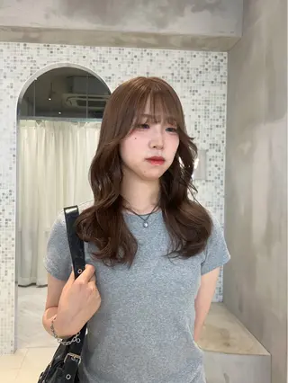 カラー ハイトーン/くすみ カラー seina★のヘアスタイル