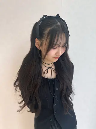 広香🪽ハイトーン/ ヘアセットのヘアスタイル