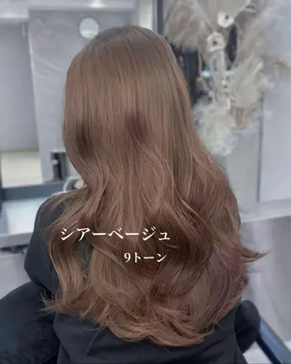 ロング カラー Ardore 韓国風カラー大阪のヘアスタイル