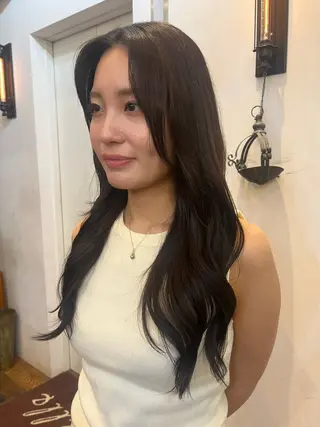 カラー Belle Ginza並木通り所属・透明感カラー／ メンズ◎／秋葉香乃のヘアスタイル