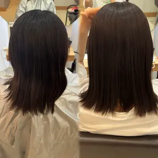 ミディアム Agu hair 粉河のヘアスタイル