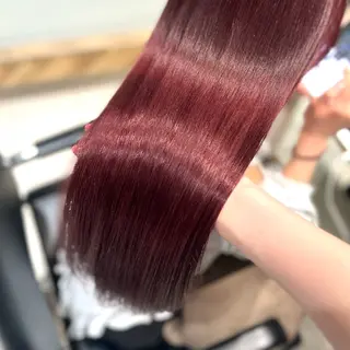 カラー ︎︎🌟韓国艶カラー ︎🌟璃奈 (ﾘﾅ)のヘアスタイル