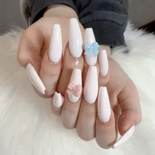 ネイル 🎀nana🫧 ワンホンネイル🎀のネイルデザイン