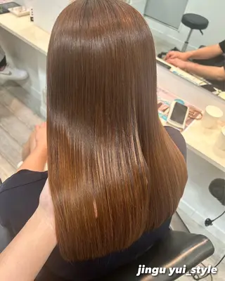 セミロング カラー パーマ ヘアアレンジ メンズ ワット 原宿のヘアスタイル