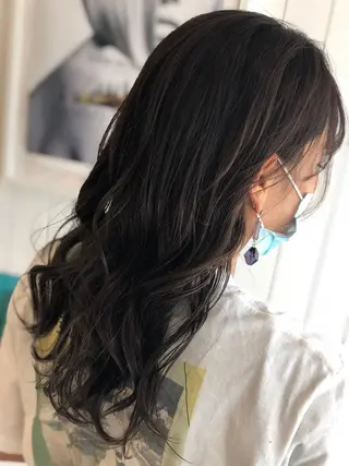 ロング カラー Snaly カラー特化ページのヘアスタイル