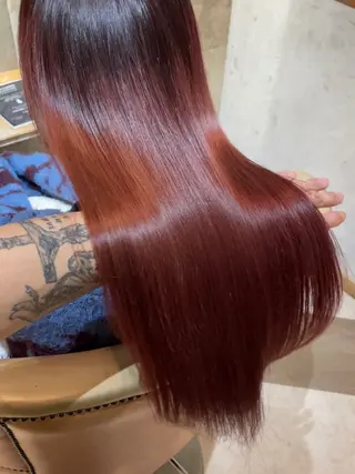 ロング 大西 天使のヘアスタイル