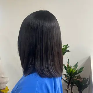 ミディアム 光本 千紘のヘアスタイル