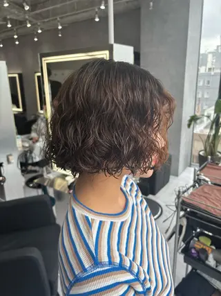 パーマ CS made by SHACHU 栄所属・山田 瑛司のヘアスタイル