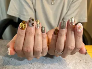 ネイル ビューティーサロン プチフルールのネイルデザイン