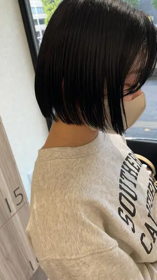 ショート カラー karin/インナー カラー/北名古屋市のヘアスタイル