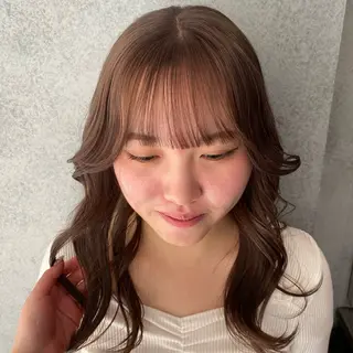 ロング カラー レディースカット/ シュドウヒナタ🐰のヘアスタイル