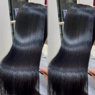 ロング カラー パーマ 🦋髪質改善カラー/ 美髪矯正🦋Mikiのヘアスタイル