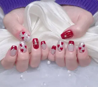 ネイル 🎀も ものネイルデザイン