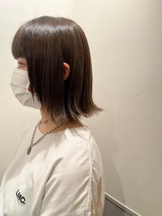 ミディアム 小原 翔のヘアスタイル