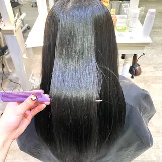 ロング ハイトーンカラー/ 長さだし🐇きょうかのヘアスタイル