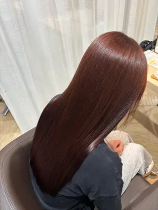 ロング カラー Hair salon  en所属・透明感カラー/ナナミ 💛のヘアスタイル
