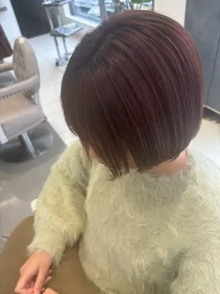 ショート カラー EARTH coiffure beaute四街道もねの里モール店所属・守谷 奏穂のヘアスタイル