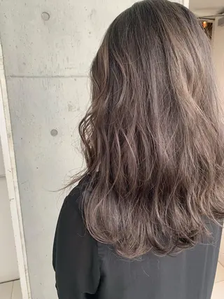 カラー ★透明感カラー★ ayaka🌹のヘアスタイル