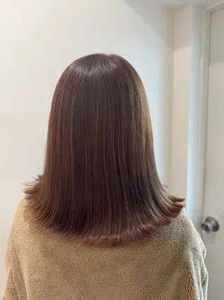 ミディアム アオイ/透明感カラー レイヤー🌙のヘアスタイル