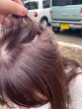 ロング カラー Hanako Elegance所属・多田 優香のヘアスタイル