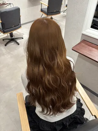 ロング VIEW YOKOHAMA所属・透明感カラー ／kana‎🤍のヘアスタイル