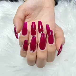 ネイル 🎀nana🫧 ワンホンネイル🎀のネイルデザイン