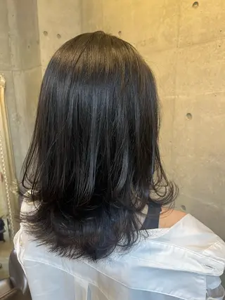 ミディアム 13日案内◎ 💐🤍理保のヘアスタイル