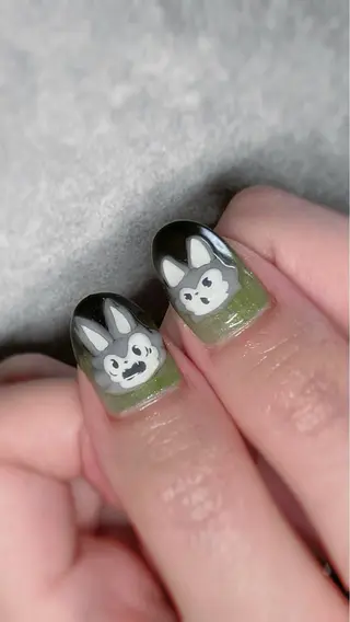 ネイル haleyume所属・shino🌟 痛ネイルのネイルデザイン