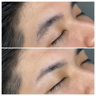 アイブロウ メンズ パーマ特化 スタイリスト石田のヘアスタイル