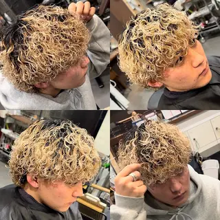 パーマ メンズ 年間2000名担当◎ パーマ職人/仲原佑樹のヘアスタイル