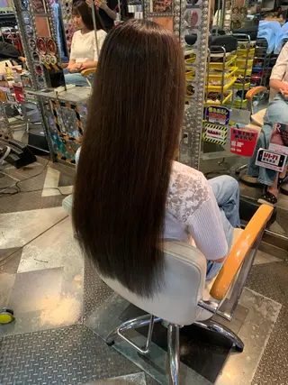 ロング カラー haco+所属・🌈派手髪エクステ ブレイズ🌈ひろとのヘアスタイル