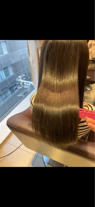 セミロング 【髪質改善💎韓国風 レイヤー🌷】山川のヘアスタイル