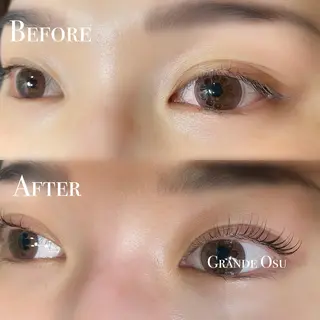マツエク・マツパ GRANDE OSU 藤原/eye店長のマツエク・マツパデザイン